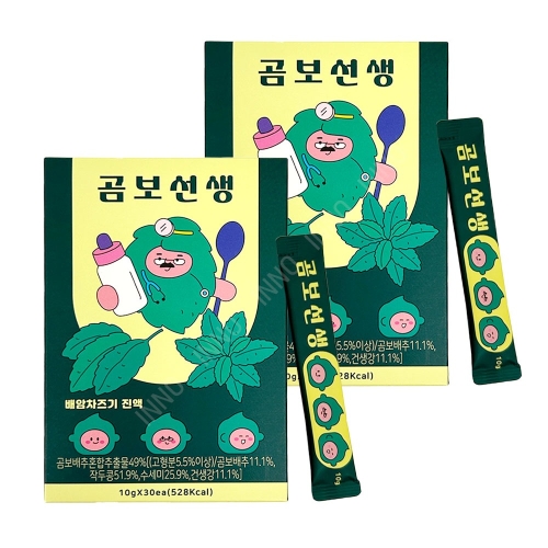 곰보선생 배암차즈기 진액 30포 (2개)