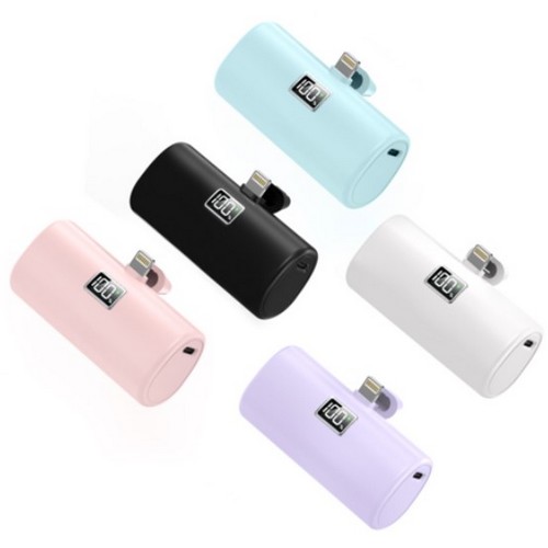 YINTO PD 20W 도킹형 보조배터리 XPB1 5000mAh (8핀)_이미지