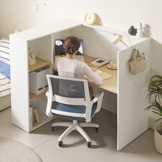 e스마트 노드 1인 학생책상 책장형 책상세트 (1200x600)_이미지