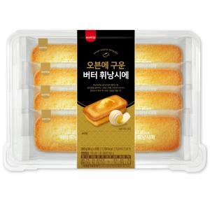오븐에 구운 버터 휘낭시에 360g 8개입 /옛날 밤만쥬