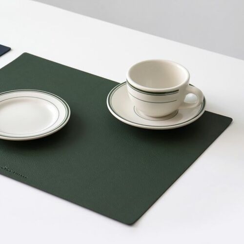 캔버라 인조가죽 식탁매트 사각_이미지