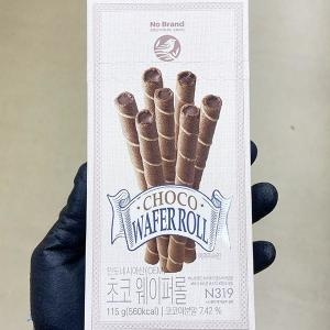 이마트 노브랜드 초코 웨이퍼롤 115g_이미지