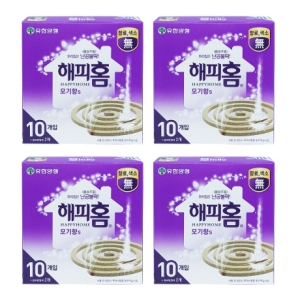 해피홈 모기향 10개입 (4개)_이미지