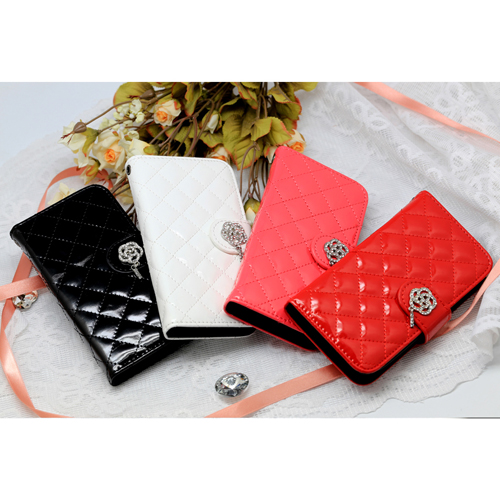 루미엘 G4 로즈 퀄팅 다이어리 케이스