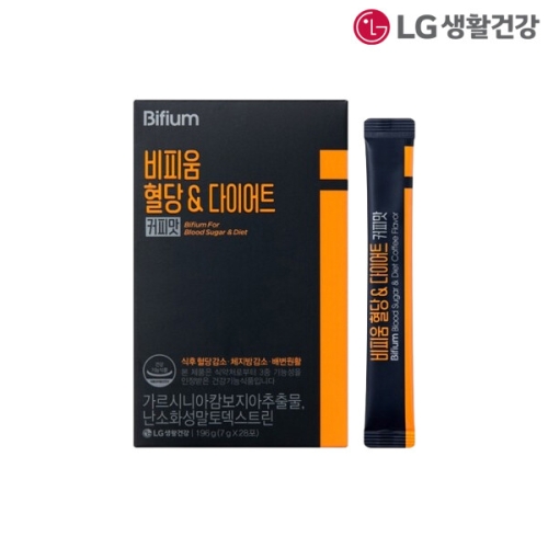 LG생활건강 비피움 혈당&다이어트 커피맛 28포 (1개)_이미지