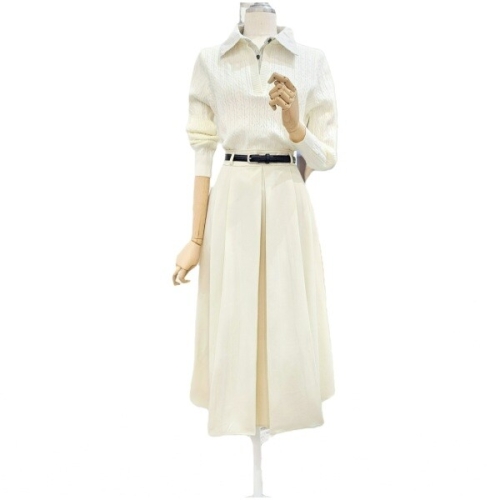 난닝구 케란크 주름 롱 스커트 1126A2SK009