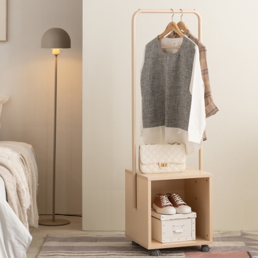 브릭 이동형 행거 수납장 440