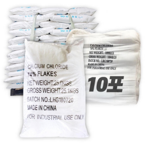 조이라이프 제설용 중국산 염화칼슘 25kg (10개)_이미지
