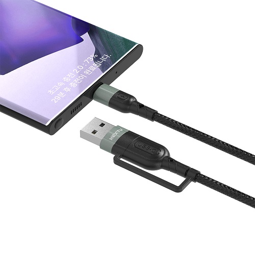 이지넷유비쿼터스 NEXTU 2in1 멀티 케이블 NEXT-ACC6126X-60W (1.2m)_이미지