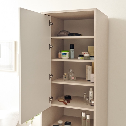 나무뜰 디움 키큰 수납 화장대 모듈 PUR PET 옷장세트 3400_이미지