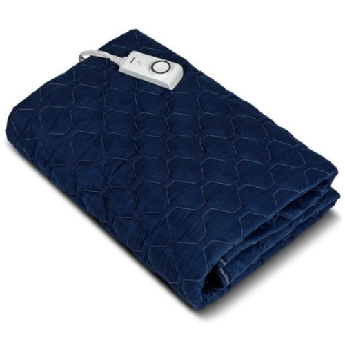 보국전자 에어셀 피치스킨 네이비 홀릭 전기요 BKB-2608