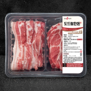 도드람푸드 도드람한돈 삼겹 목심 반반팩 냉장_이미지