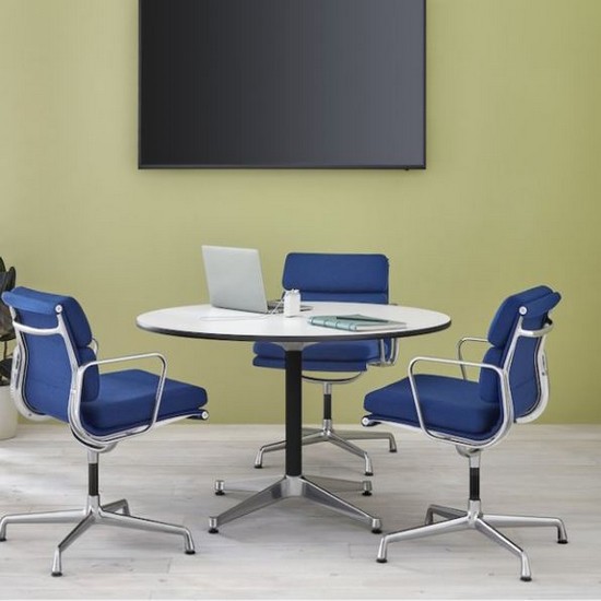 허먼밀러 임스 블랙 엣지 콘퍼런스 라운드 테이블 (1210x1210)_이미지