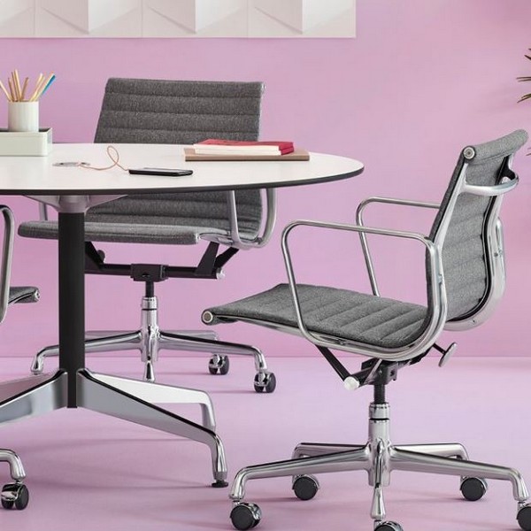 허먼밀러 임스 블랙 엣지 콘퍼런스 라운드 테이블 (1210x1210)_이미지