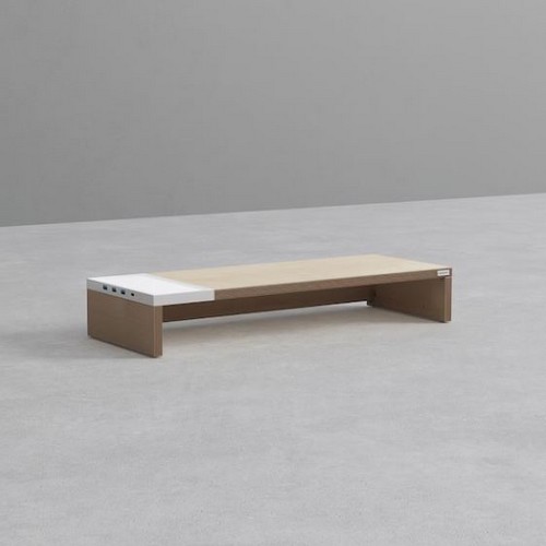 데스커 고속무선충전 USB 허브 모니터 받침대2.0_이미지