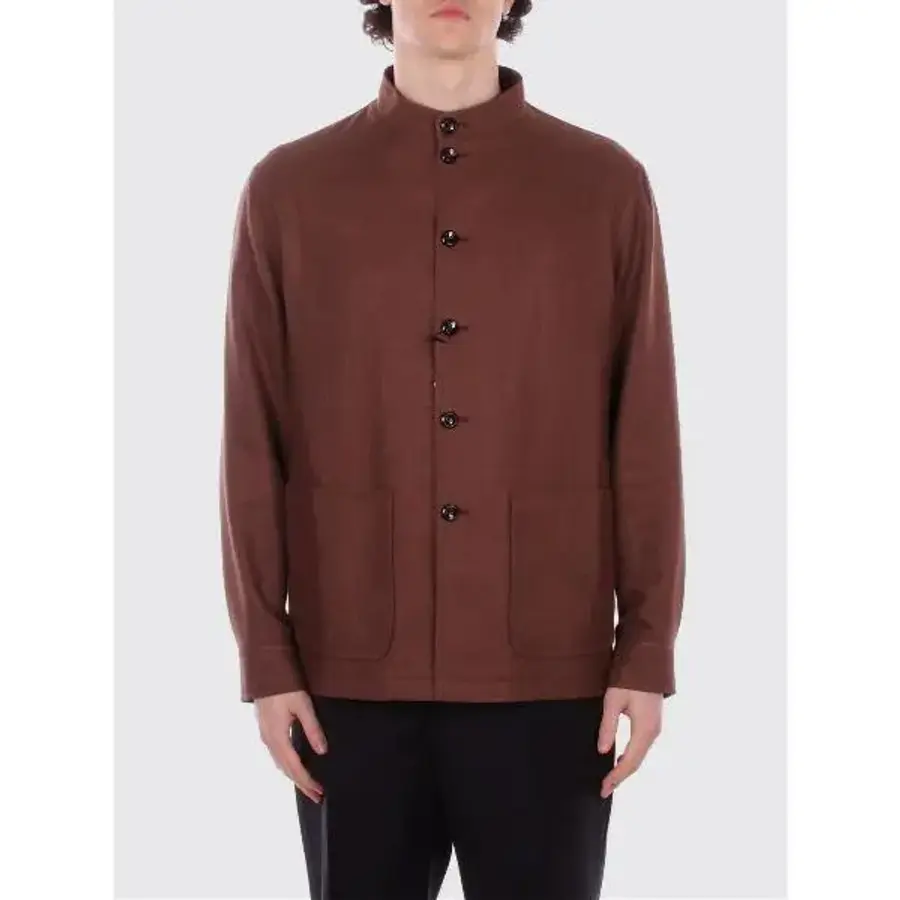  딸리아토레 Mens Jacket Tagliatore GKLEING30019 Brown M1088