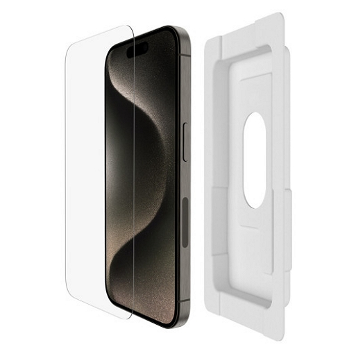 벨킨 아이폰15 프로 맥스 템퍼드 강화유리 보호필름 OVA138zz