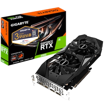 GIGABYTE 지포스 RTX 2060 WINDFORCE OC D6 6GB 피씨디렉트