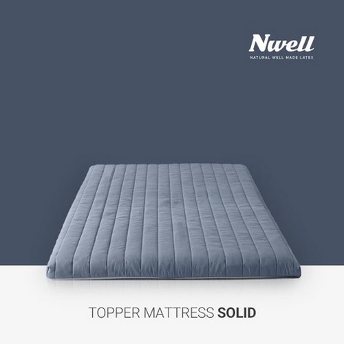 신우팜앤라텍스 느웰 솔리드 천연라텍스 토퍼 매트리스 K (7.5cm)