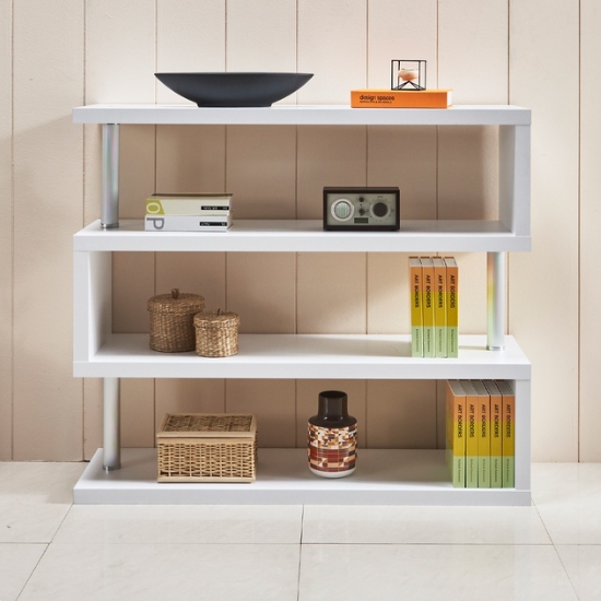 라샘 고다 대형 3단 인테리어 선반 ㄹ책장 1200_이미지