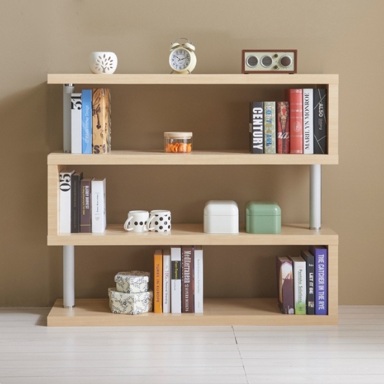 라샘 고다 대형 3단 인테리어 선반 ㄹ책장 1200_이미지