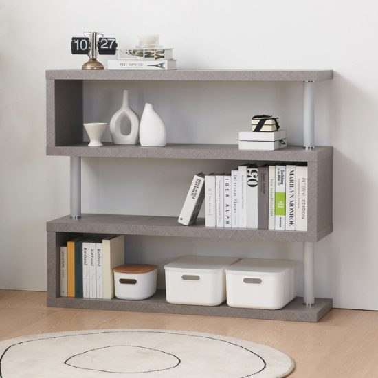 라샘 고다 대형 3단 인테리어 선반 ㄹ책장 1200_이미지