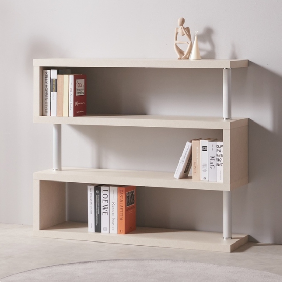 라샘 고다 대형 3단 인테리어 선반 ㄹ책장 1200_이미지