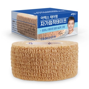 아텍스 메디랩 자가 점착 테이프 1인치 2.5cm 1개 / 스포츠 손가락 편리한 압박 탄력 붕대 약국 코반 추천