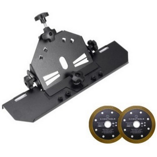 5인치 그라인더 타일 면취기 졸리컷 가이드 + 그라인더날 2개