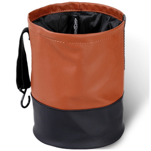 리버폭스 차량용 쓰레기통 원통형 접이식 수납함_이미지