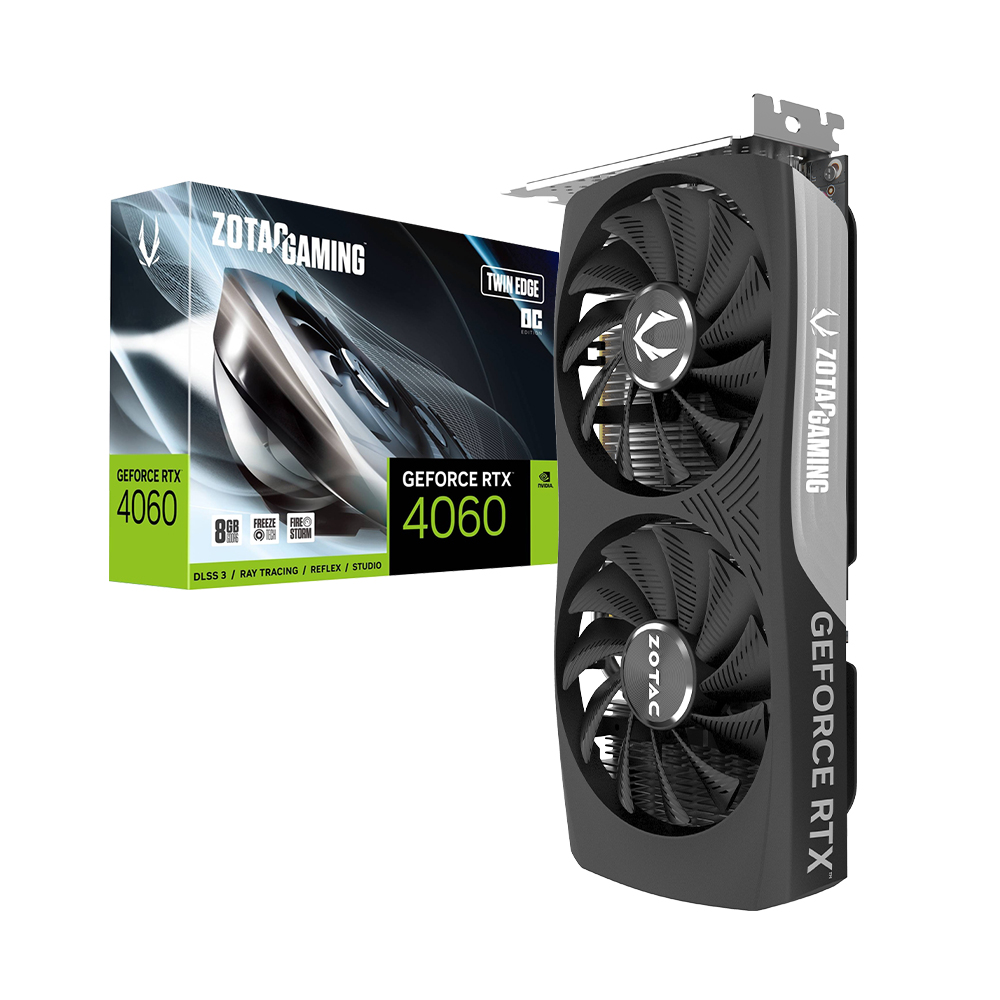 ZOTAC GAMING 지포스 RTX <b>4060</b> TWIN Edge OC D6 8GB