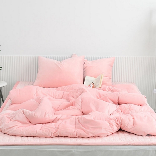 샤이닝홈 더블리 라스트허그 플란넬 극세사 양면 차렵이불 풀세트