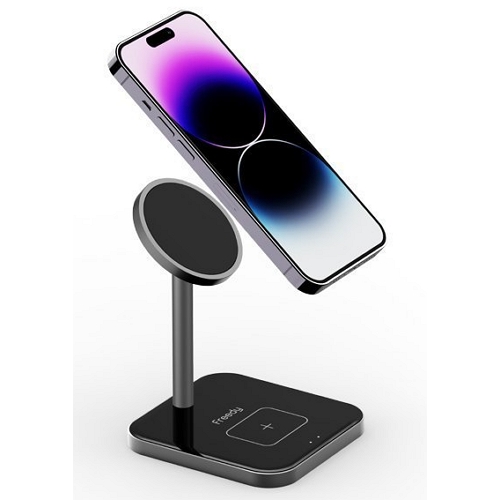 Freedy 15W 2in1 맥세이프 무선충전기 EA1207