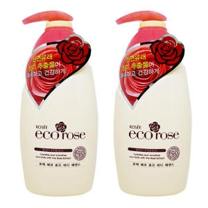 에코 로즈 바디에센스 500mlx2개 / 바디로션 500ml 2개