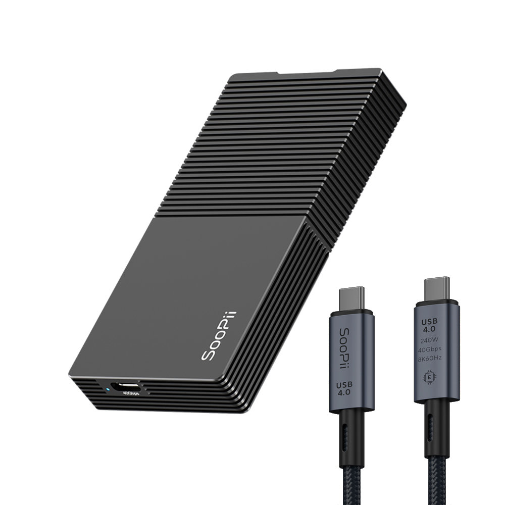 SooPii E2 M.2 외장<b>케이스</b>