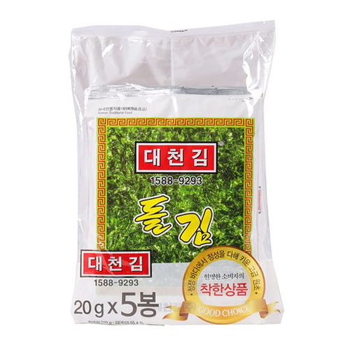 대천김 돌김 20g (5개)_이미지