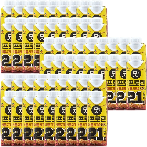 CJ제일제당 얼티브 프로틴 단백질 밤맛 250ml (54개)_이미지