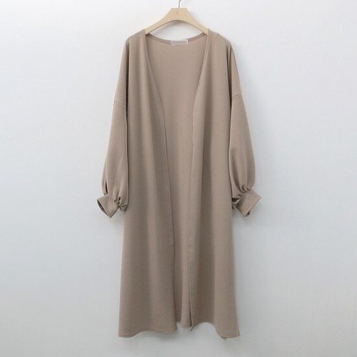 아이우먼 풍성퍼프나그랑가디건 NOQ565M411 빅사이즈_이미지