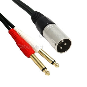 MACK XLR 캐논 to 5.5MONO 케이블(HA41)[20m]