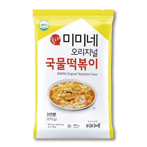 예스미미 미미네 국물 떡볶이 오리지널 570g (3개)_이미지