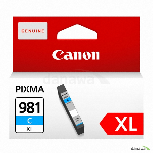 Canon 정품 CLI-981XL C 파랑_이미지