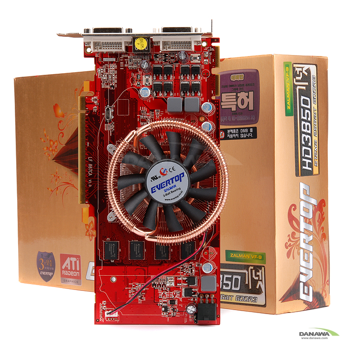 EVERTOP 라데온 HD 3850 가넷 512MB VF9_이미지