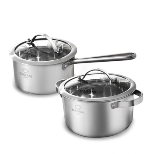 쿠치나 IH 스텐 냄비 2종 (편수18+양수20)