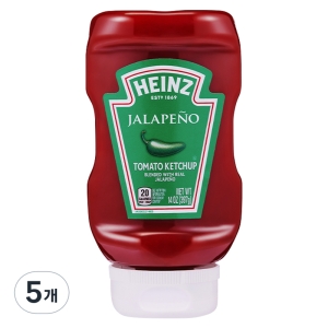 하인즈 할라피뇨 토마토 케찹 397g (5개)_이미지