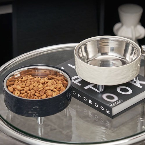 딩동펫 스톤패턴 스텐 식기