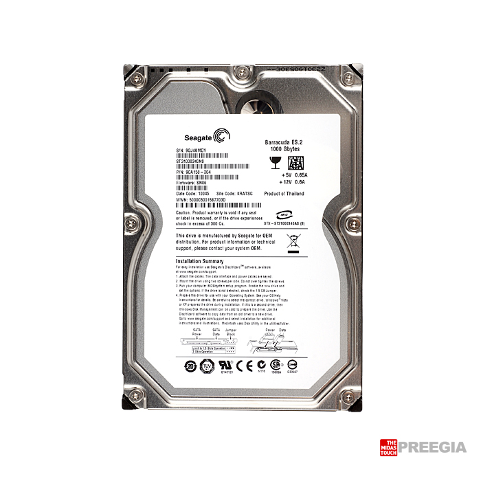 Seagate BarraCuda ES.2 SATA2/7200/32M (ST31000340NS, 1TB)_이미지