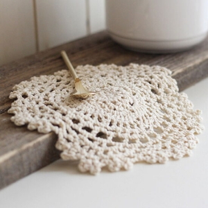 꾸미까 내츄럴 도일리 티코스터 5p set