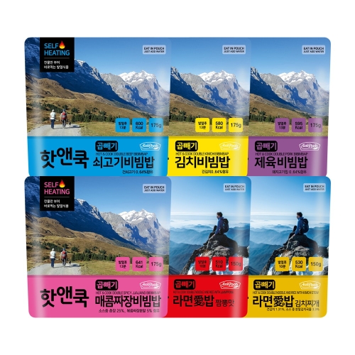 참미푸드 핫앤쿡 곱빼기 6개 세트(랜덤)_이미지