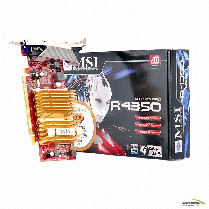 MSI 라데온 HD 4350 R4350-D512H 512MB LP_이미지