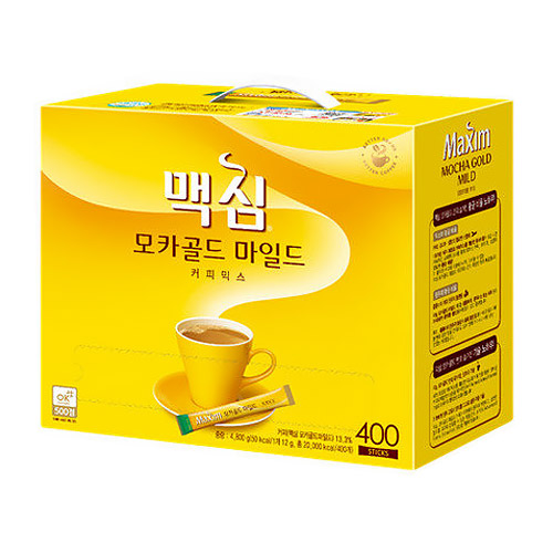 동서식품 맥심 모카골드 마일드 <b>커피</b>믹스 스틱 400개입